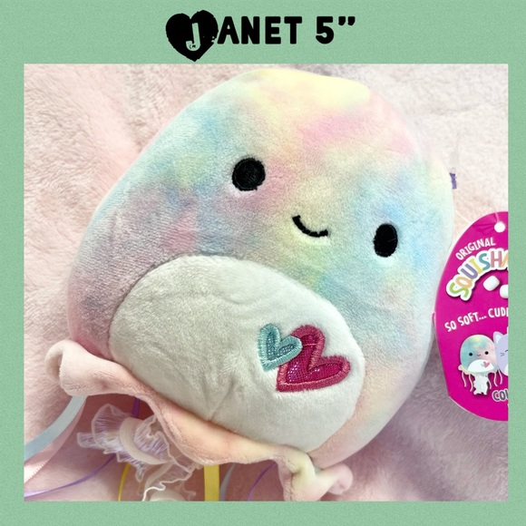 janet squishmallow tag